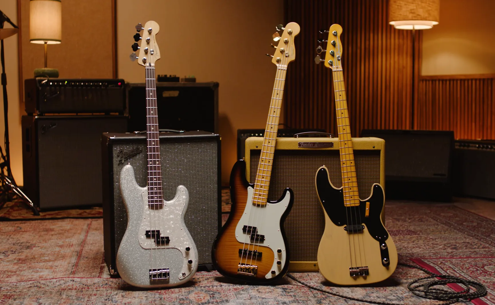 Fender Commences 75th Anniversary With Three New Precision Bass